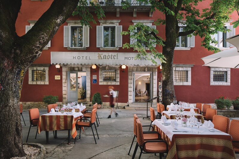 Hotel und Restaurant Kastel in Motovun